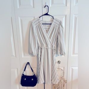 Calvin Klein wrap dress